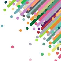 Colorful element abstract background. vector