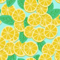 Lemon Pattern vector