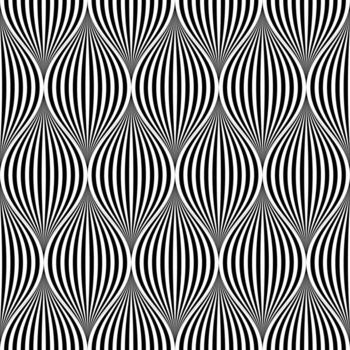 Black and white background seamless pattern on vector art.