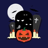 Vector de halloween