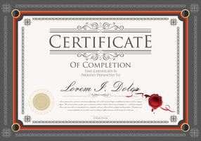 Certificate vector