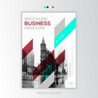 Informe Anual Corporativo, Diseño creativo. vector