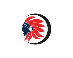 Indian Chief Mascot 