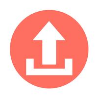 simple arrow sign icon vector