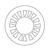 Sun Icon vector