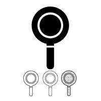 Search icon sign vector