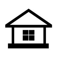 home icon simple  symbol vector