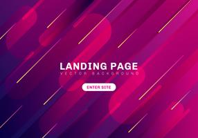 Abstract minimal geometric vibrant color background. template website landing page. Dynamic shapes composition. vector