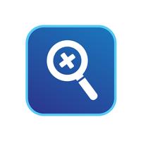 Search icon sign vector