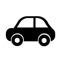 car icon sign vector