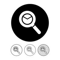 Search icon sign vector