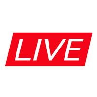 Live Streaming en línea muestra vector diseño