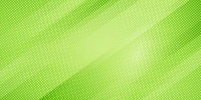 Abstract green nature gradient color oblique lines stripes background and dots texture halftone style. Geometric minimal pattern modern sleek texture. vector