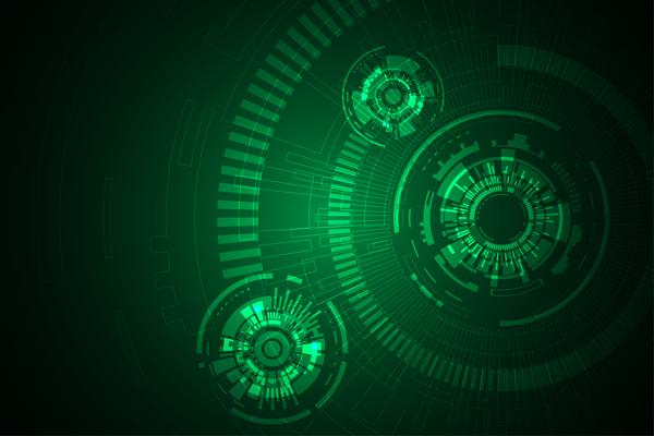 Vector background in the concept of technology.