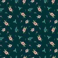 Floral seamless pattern. Vector design for paper, cover, fabric, interior decor