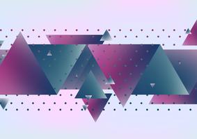 Abstract triangle background. vector