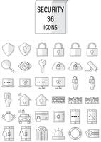 icon security vector