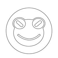 Frog  Icon vector