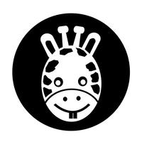 Giraffe Icon vector