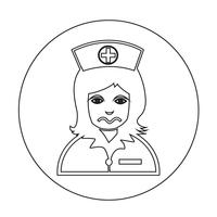 Nurse Icon vector