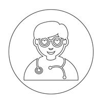 Doctor Icon vector