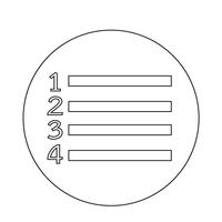 Checklist icon vector