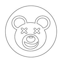 Bear Icon vector