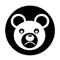 Bear Icon vector