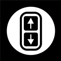 Arrow up and down icon vector