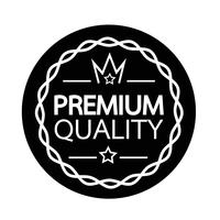 Premium Quality badge icon vector