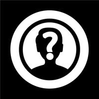 Who Icon vector