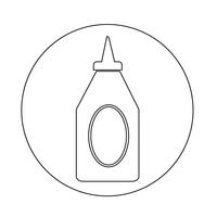 bottle ketchup icon