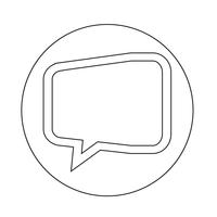 Chat Dialogue Icon vector