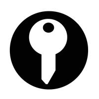 key icon vector