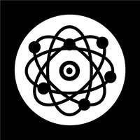 atom  icon vector
