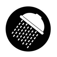 Showerhead icon vector