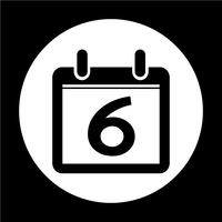 Sign of  Calendar icon vector