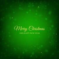 Green Christmas background vector