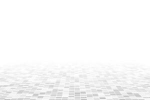 White Geometric Perspective Background