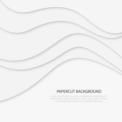 Paper Cut Background Vector Art & Graphics 