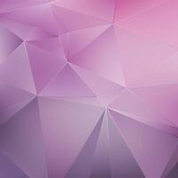 Pink crystal geometric background vector