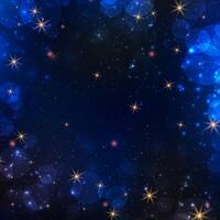 Abstract galaxy background vector