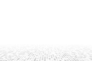White geometric perspective background vector