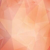 Pink crystal geometric background vector