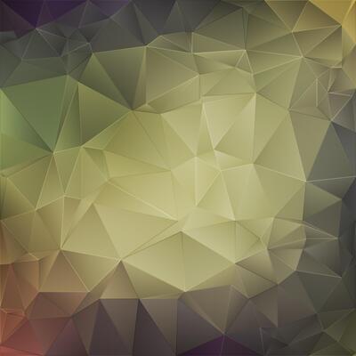Green crystal abstract background