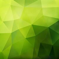 Green geometric background vector