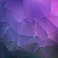 Purple crystal abstract background vector