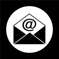 email  envelope icon vector