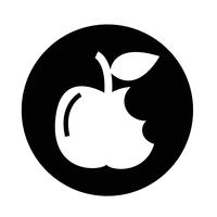 Icono de apple vector