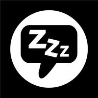 Sleep Icon vector